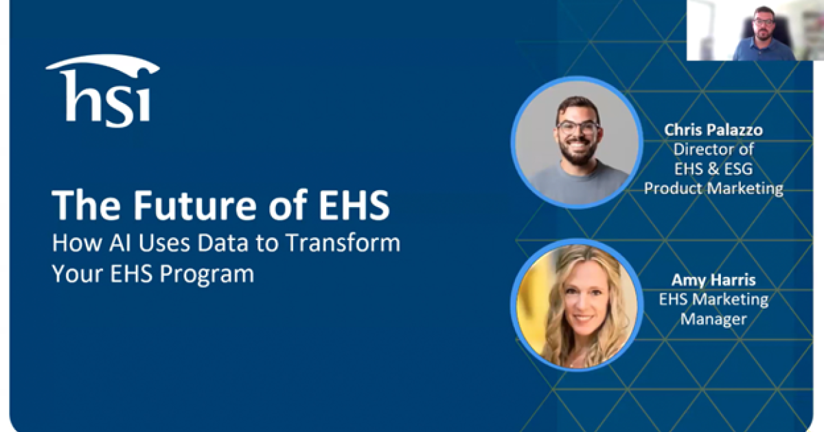 The Future of EHS: How AI Uses Data to Transform Your EHS Program ...